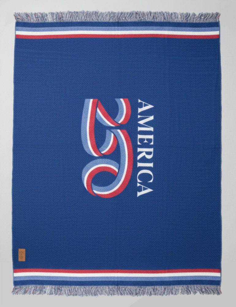 America250 Signature Logo blanket